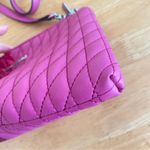 Karl Lagerfeld  Fuchsia Quilted Crossbody Bag Photo 3