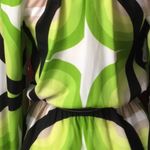 Michael Kors MICHAEL Lime Green Abstract Print Blouse Photo 4