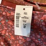 Aeropostale Floral Tie Front Traingle Bikini Low Rise Classic Side Tie Size XL Swimsuit NWT Photo 3