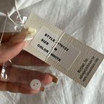 Sim & Sam  Shiny Studded Long Sleeve Oversize Women's Buttondown Shirt Photo 4