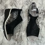 Jambu  Women's Naomi Wedge Sandels size 10 black wedge open toe zip up back Photo 0