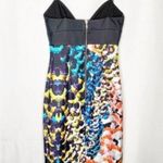 NICHOLAS Spring Floral Bonded Bra Silk Cocktail Dress Size 0 Photo 12