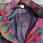 C & C Vintage Blazer Wool Blend Warm Christmas Cabin Lined Size 14 Photo 6