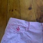 Ralph Lauren ☀️3/25 Polo jeans company  4 Pink Gingham Skirt cotton white vintage Photo 1
