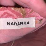 Naranka pink gold sparkly floral pattern strapless formal dress Size undefined Photo 8