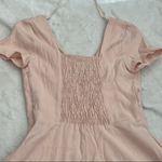 ZARA pink short sleeves mini dress Photo 3
