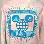 Parks WDW Pullover Sweatshirt Pastel Tie Dye Size Small New Disney World Photo 2
