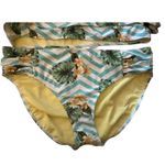 Marilyn Monroe  Tropical Chevron Bikini Women's Size Large New Photo 3