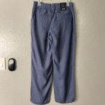 Gap Womens Mid Rise Linen-Blend Easy Straight Leg Pant, S, Blue 735360 Photo 1