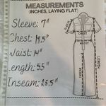 Allison Brittney Allison Britney Olive Green Casual Jumpsuit Relaxed Fit and Elastic Waist Size S Photo 8