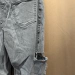 Hollister  Women's Ultra High Rise Dad Jeans Stretch Faded Black Gray Photo 3