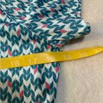 Bette and Court women's medium blue white pink polo golf tennis shirt short Photo 5