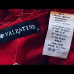 NWT valentine Off shoulders Bodycon midi dress Red size S Photo 4