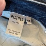 Pistola  Cassie Crop Super‎ High Rise Straight Distressed Jeans size 27 Photo 7