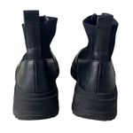 ZARA Chunky Front Zipper Black Boots Photo 1