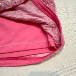 Shop17 XL sequin cowl neck stretch open low back mini dress D4 3048 Pink Photo 9