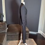 Women’s Dark Gray Slim Fit 3 Piece Formal Tuxedo Suit Shawl Lapel Size 6 NWOT Photo 15