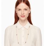 Kate Spade NWT Lady Marmalade Scatter Necklace in Rose Gold Glass Photo 2