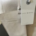 Lucky Brand Jaid Pebbled Leather Tote Purse Bag Stucco Msrp $218 Photo 1