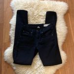 Rag and Bone High Rise Skinny Women’s Coal Black Jeans EUC Sz 25 Cotton Casual Photo 0