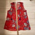 Knox Rose  || Floral tank with tassel tie Photo 6