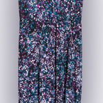 Lane Bryant Purple Floral Maxi Dress Photo 0