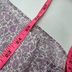 Ann Mashburn  Victoria peasant top Liberty floral purple sz S Photo 2