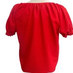 Madewell EUC Texture & Thread Women’s Shirt Size XS Peasant Top Puff Sleeve Photo 1