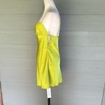 Rumored “Meadow” Mini Dress in Citron Photo 3
