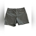 Anthropologie Black And White Checkered Shorts Size 26 Photo 1