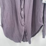 Free People  INTIMATELY Pajama Sleep Shirt Size Small NWT Boulevard Gray Thermal Photo 10