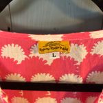 Roberta Roller Rabbit  Pink and White Floral Top | Size Large Photo 1