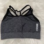 Gymshark Womens Adapt Marl Seamless Activewear Black Sports Bra Photo 6