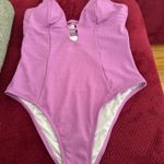 Cupshe Women's Stylish Purple Plunging Neckline One-piece Swimsuit - Cupsh.. Photo 7