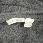 autumn cashmere Soft Pointelle Knit Open Front Shawl Collar Cardigan Sweater S Photo 1