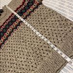 Vintage Jean Michaud 90’s fair isle knit Sweater Wool Blend Ski / Cabin Size XL Green Photo 9