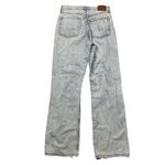 Aeropostale Women's Jeans Size 6 Distressed Light Wash Baggy 90s Style Photo 1