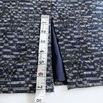 Lafayette 148 New York Classic Pencil Straight Skirt Blue Brown Women's Size 12 Photo 7