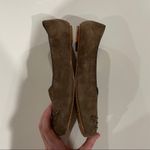 Elaine Turner Brown Leather Studded Flat Loafers Size 10 Photo 2