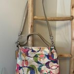 Coach  Multicolored Stamped Logo C Hippie HandBag  Shoulder Bag 31143E Photo 5