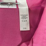 Liz Claiborne Hot Pink Shimmer No Iron Long Slv French Cuff ButtonDown Sz.14 Photo 4