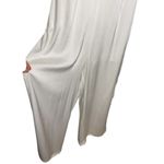 Aakaa  Ruffled Tulle Bodice White Jumpsuit Photo 6