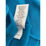 Embroidered Wide Strap Tank Top Boho Bohemian Summer Cotton Wmns Sz Small Blue Photo 7