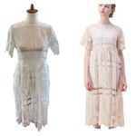 CHIC Wish With Your Ingenuity Lace Midi Dress Romantic Coastal Cowgirl Resort Photo 1