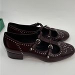 J.Crew  Teagan T-strap wing tip heels in patent leather Milan Brown Photo 5