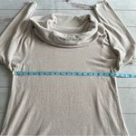 Barefoot Dreams  CozyChic Ultra Lite Coastal Cowl Neck Tunic Sand Dune, Size L Photo 9