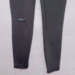 Spanx Women's Black High Waisted Stretchy Pull On Denim Legging Pants size small Photo 3