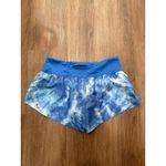 Nike  Running Shorts Womens XL Blue Tie Dye Athletic Gym Activewear Photo 2