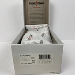 Minnetonka  Sunny Thong Sandals Women's Size 11‎ Narrow White Leather Criss Cross Photo 5