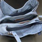 Coach  C4824 Lori Blue Pebbled Leather Gunmetal Hardware Shoulder Bag Photo 11